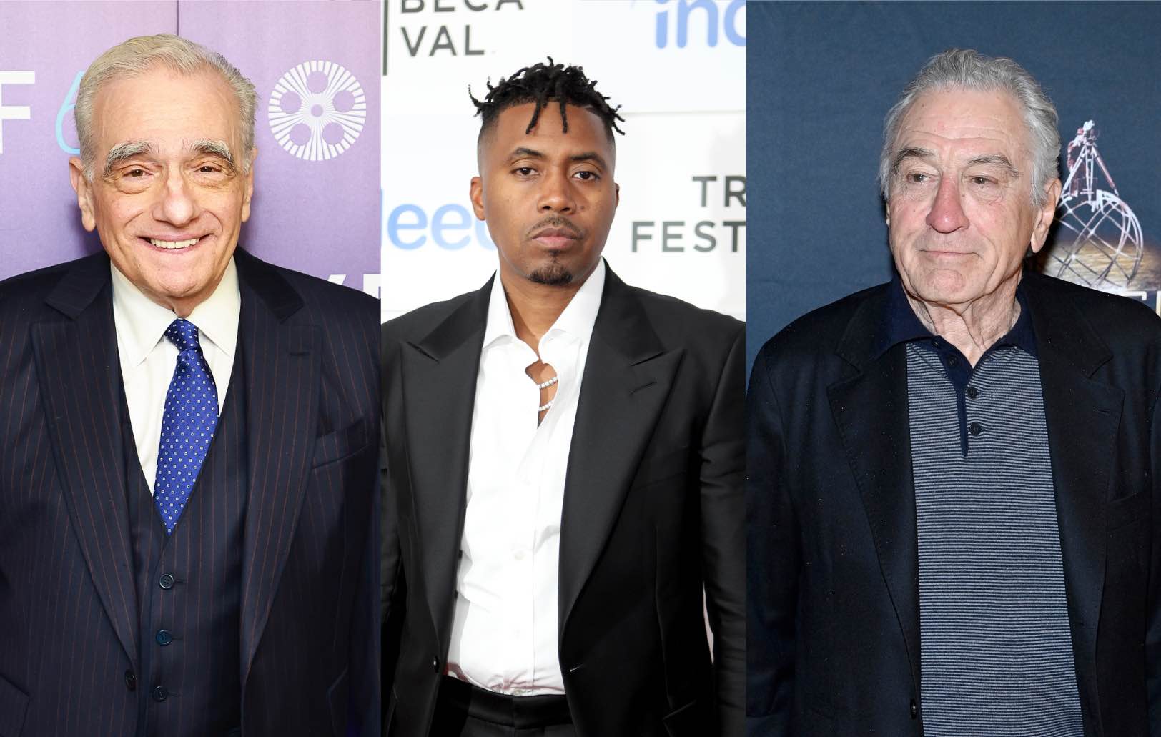Martin Scorsese y Robert De Niro conversan con Nas en el Festival de Cine de Tribeca 2024