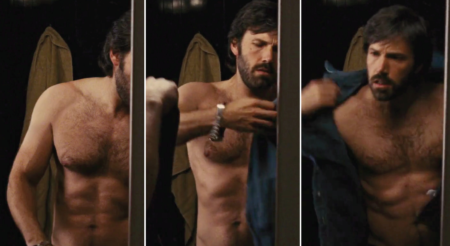 Ben Affleck ripped torso and bare chested – Naked Male celebrities