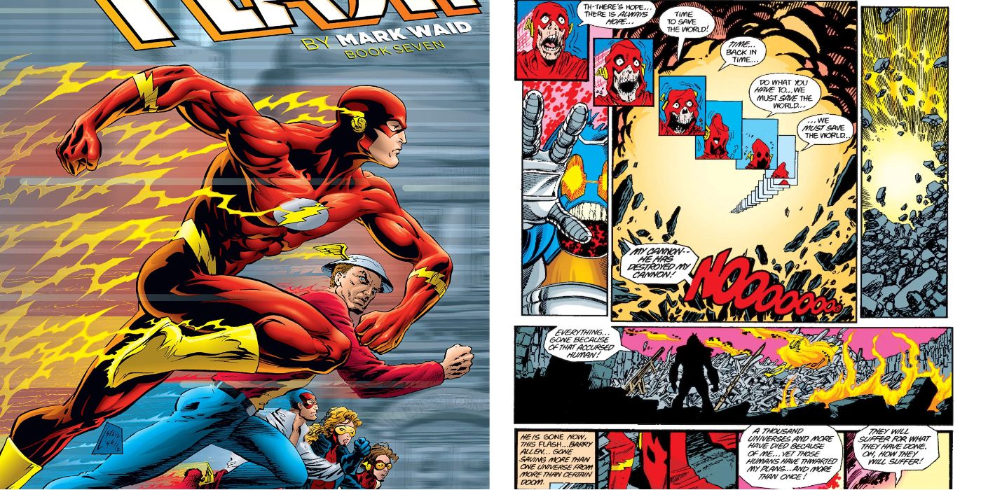 10 formas en que DC ha mejorado a Wally West a lo largo de los años