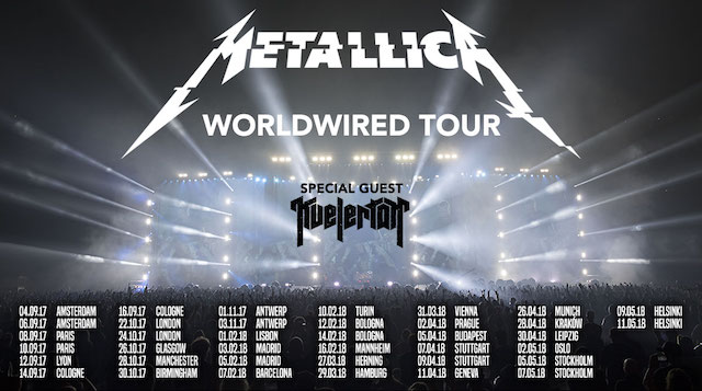 Metallica visitará España con su gira