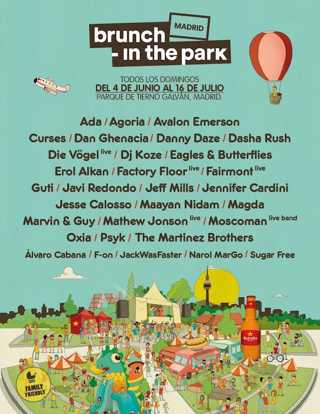 Brunch in the Park vuelve a Madrid