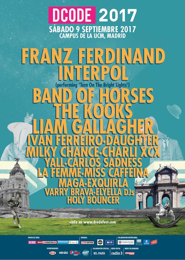 Franz Ferdinand regresa al DCODE 2017 cuatro años después