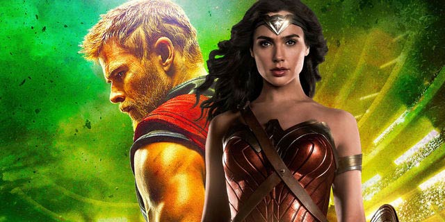 La increíble trolleada de Marvel contra Wonder Woman con Thor Ragnarok