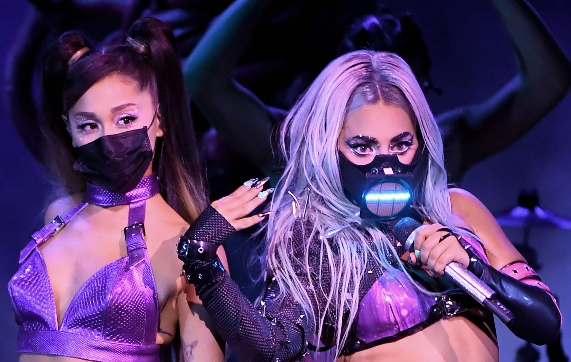 Mira A Ariana Grande Y Lady Gaga Interpretando Rain On Me Por Primera Vez En Los Mtv Vmas 2020 4870