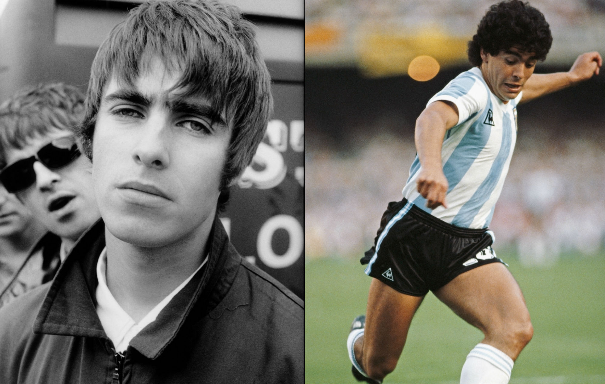 Diego Maradona una vez amenazó con disparar a Oasis después de encontrarse con ellos en un bar