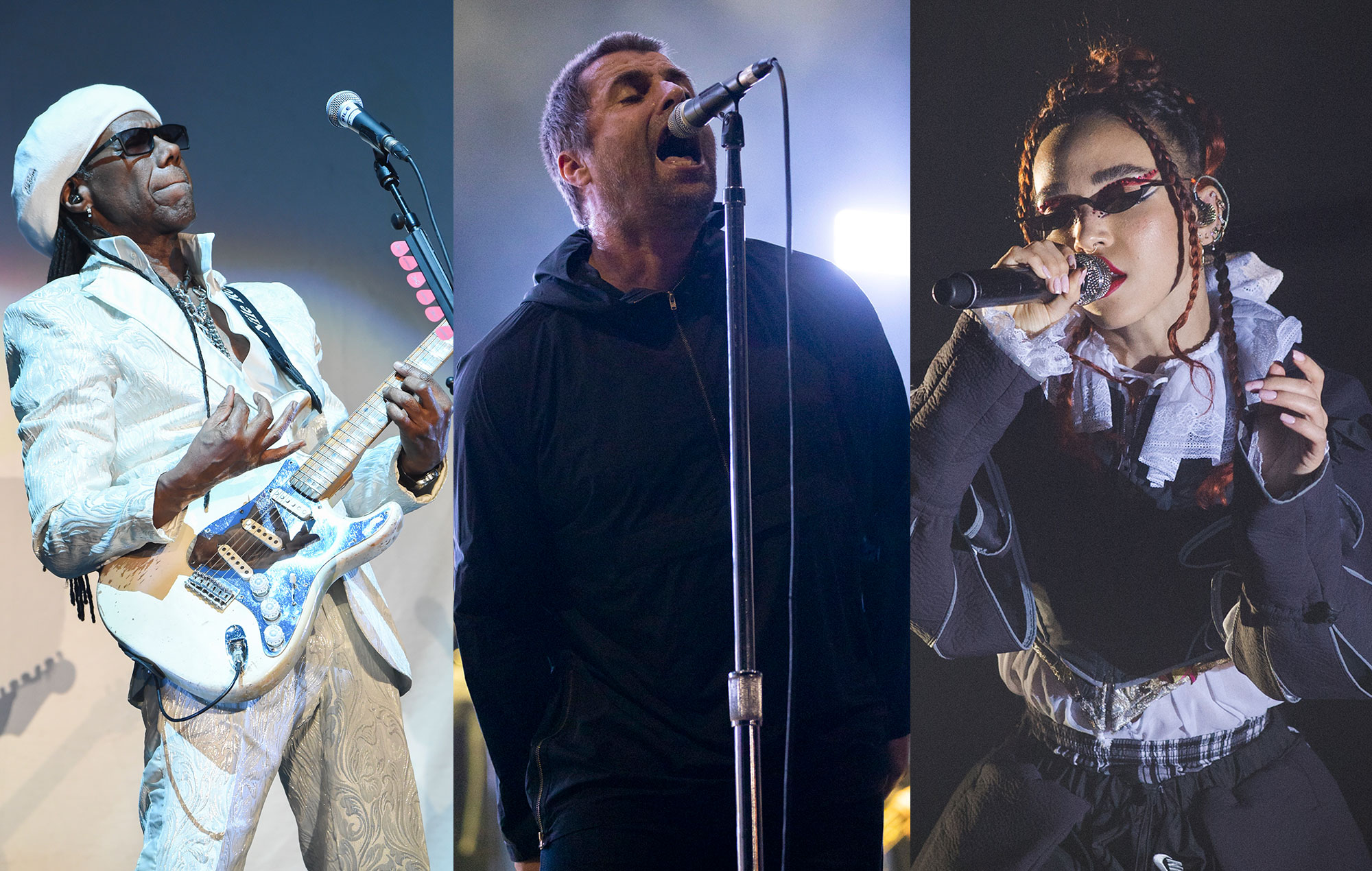 Nile Rodgers, Liam Gallagher, FKA Twigs y más donan guitarras firmadas y recuerdos a la subasta para ayudar a los trabajadores que luchan