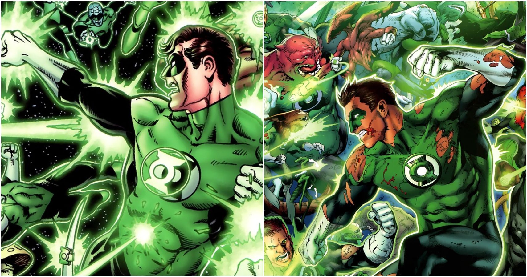 En 2005, la franquicia de los Linternas Verdes regresó al Universo DC, y......