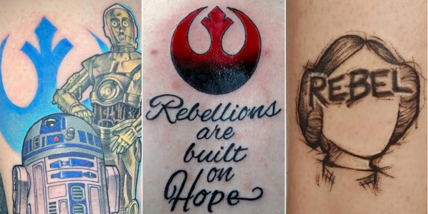 Star Wars 10 Tatuajes Para Verdaderos Rebeldes Cultture