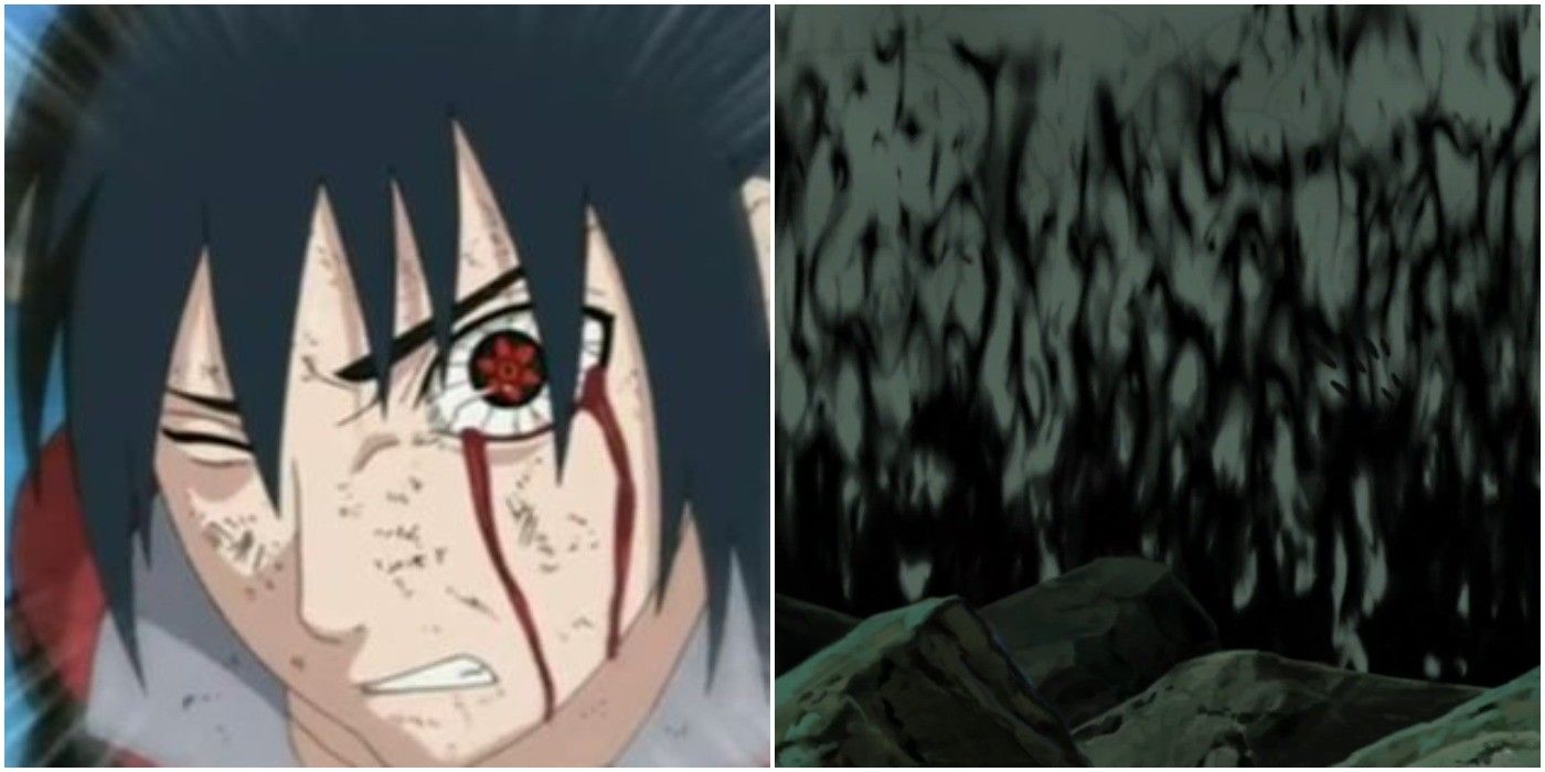 Sasuke loses arm