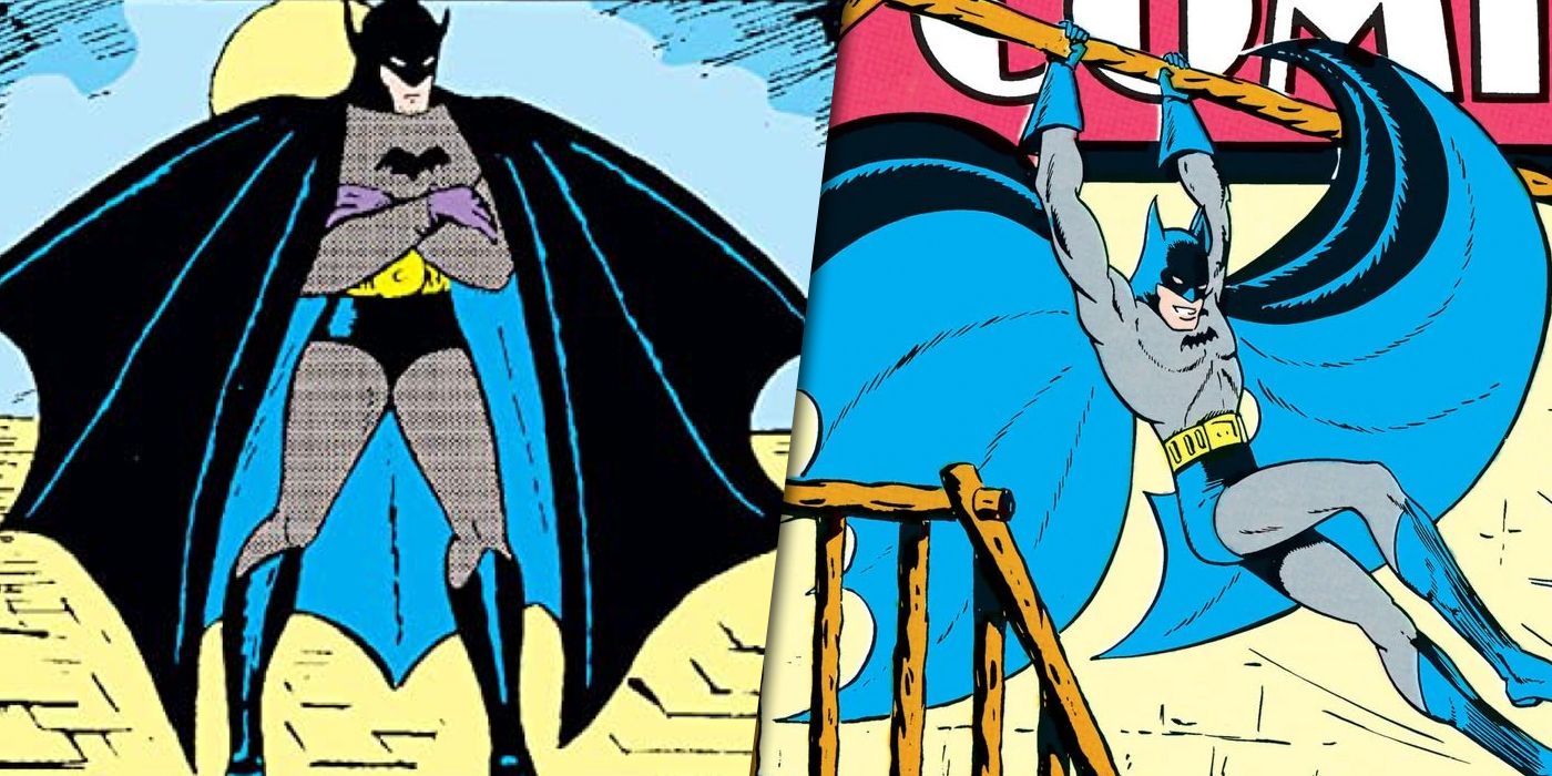10 maneras en que el traje de Batman ha cambiado a lo largo de los años |  Cultture