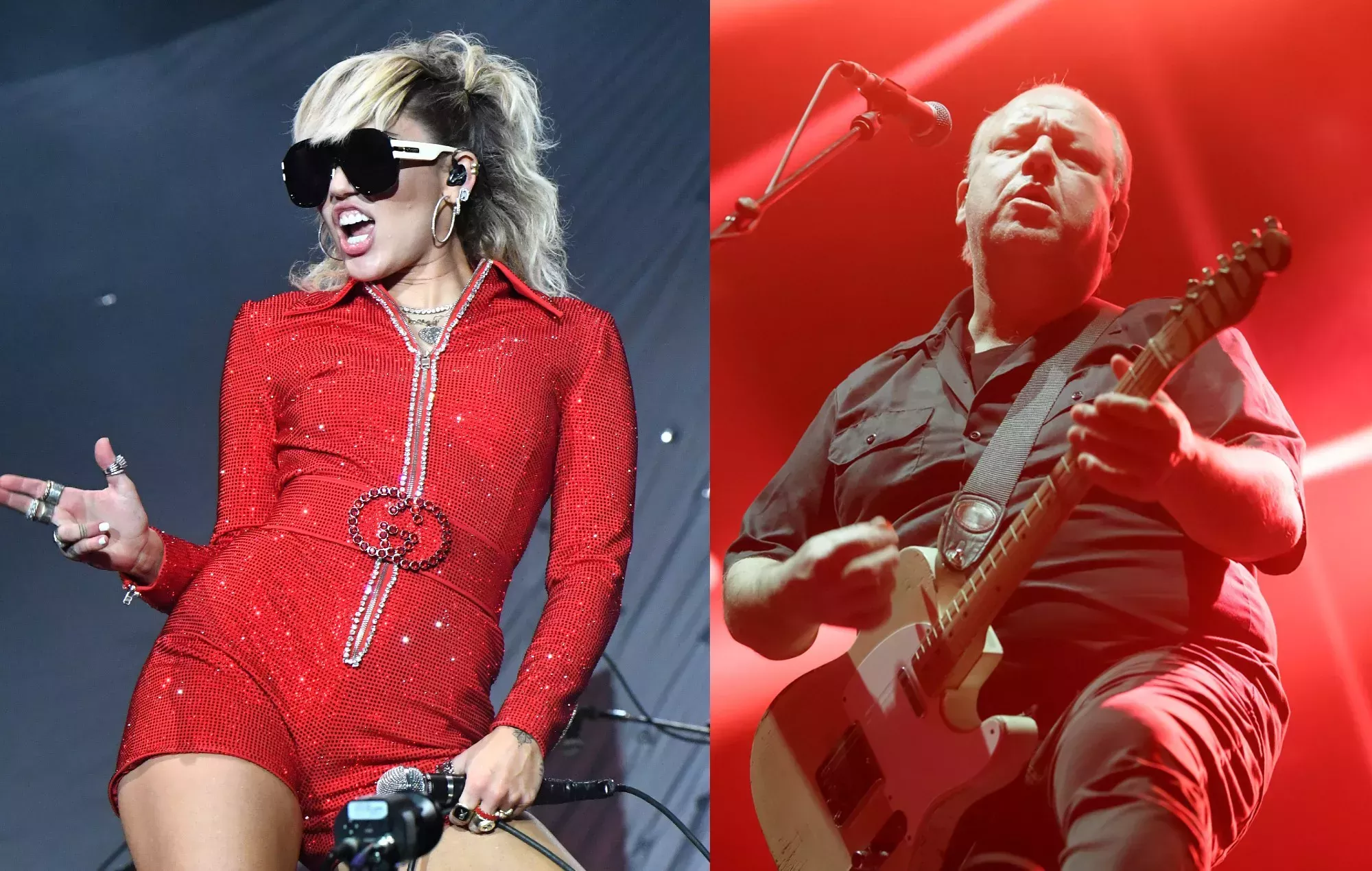 Miley Cyrus hizo un medley de 'We Can't Stop' y 'Where Is My Mind?' de los Pixies para Lollapalooza