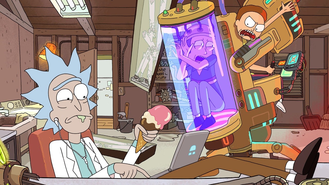 Rick y Morty no sólo intensifica sus chistes, sino que los exponencializa