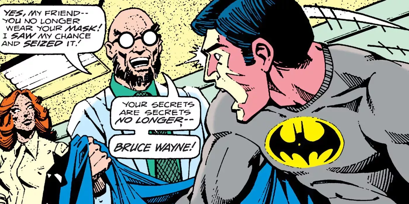 10 Villanos de DC que realmente desenmascararon a Batman | Cultture