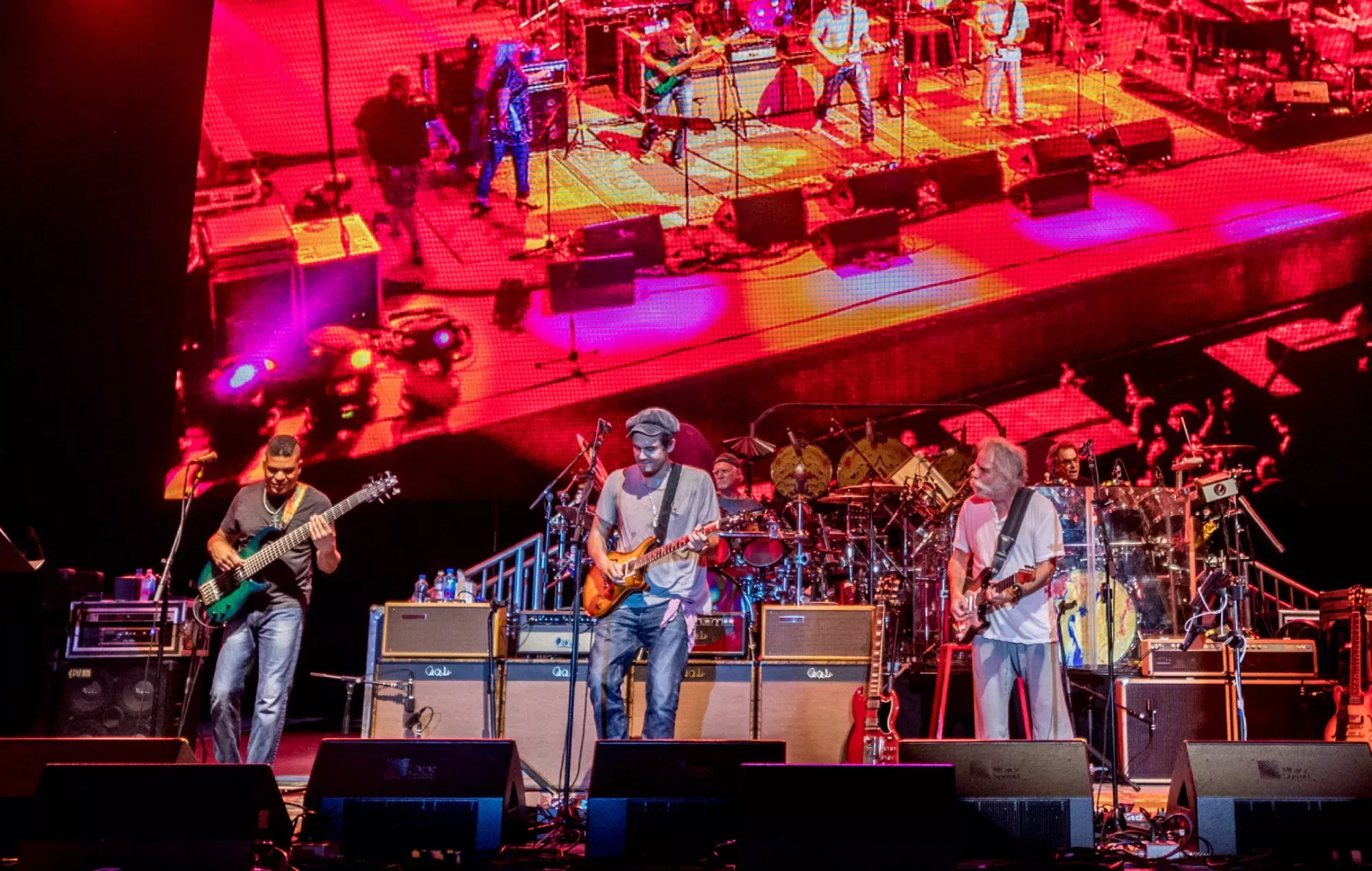 Vea cómo Dead & Company recrean el set de Woodstock '69 de Grateful Dead