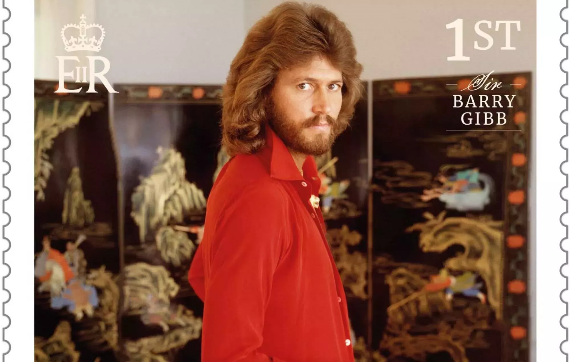 El legado de Barry Gibb se celebra con una nueva colección de sellos de Royal Mail