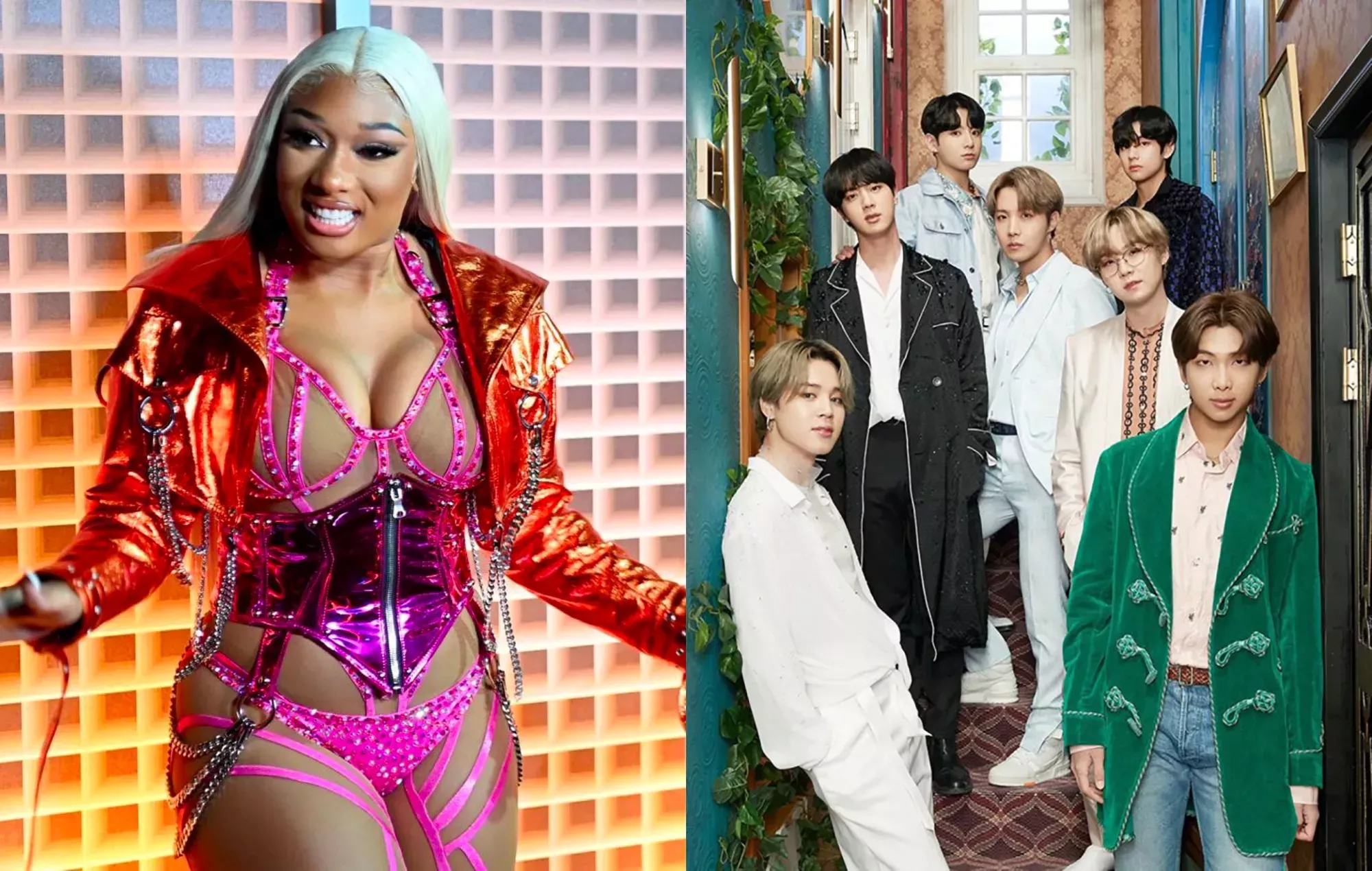 Megan Thee Stallion abandona su actuación en los AMAs de 2021 con BTS