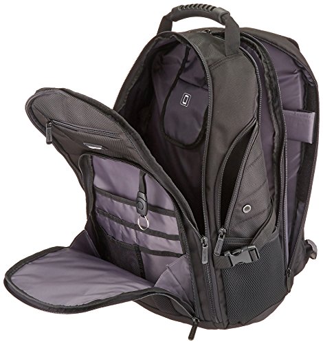 Amazon Basics Adventure - Mochila para portátil de hasta 17 pulgadas