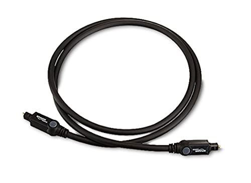 Amazon Basics - Cable óptico de audio digital Toslink (1 m)