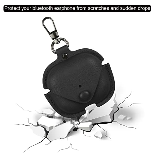 Arisase Funda para Apple AirPods 3 Thin Portable PU Leather Case Anti-Scratch Anti-Drop Accesorios de protección (negro)