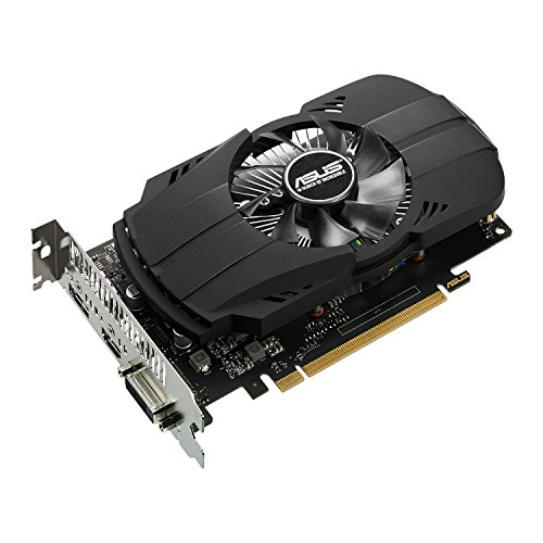 ASUS PH-GTX1050TI-4G - Tarjeta gráfica (NVIDIA GeForce GTX 1050 Ti, 4 GB GDDR5, 7680 x 4320 Pixeles, GDDR5, PCI Express 3.0) Color Negro