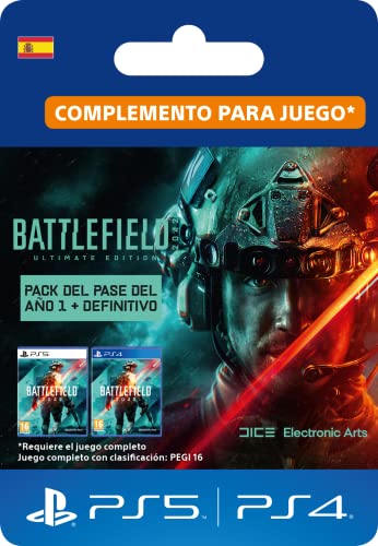 Battlefield 2042: Pase del ano 1 + pack Definitivo | Código de descarga - Cuenta española