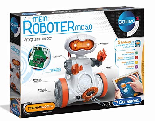 Clementoni Galileo MC 5.0-Robot programable para niños a Partir de 8 años (59158)