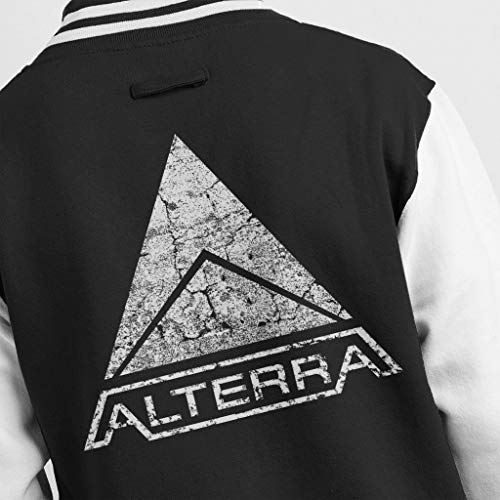 Cloud City 7 Alterra Logo Subnautica White Men's Varsity Jacket