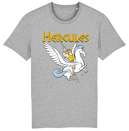 Cup of Tees Disney's Hercules with Pegasus Men's Grey T-Shirt