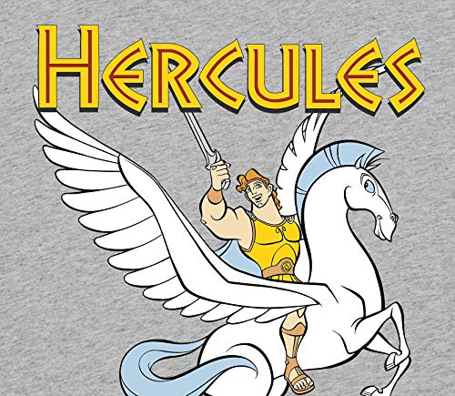 Cup of Tees Disney's Hercules with Pegasus Men's Grey T-Shirt