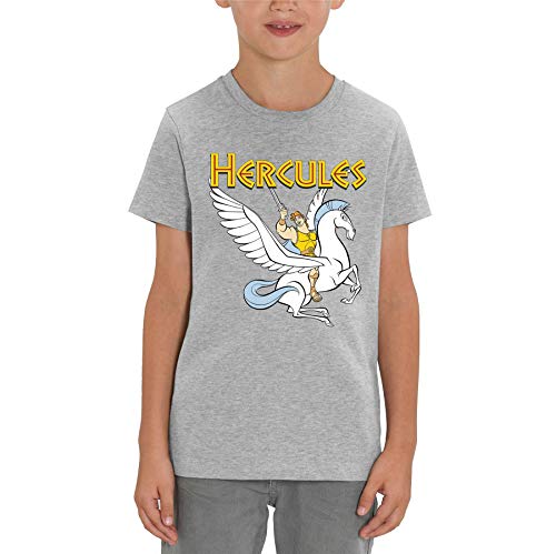 Disney's Hercules with Pegasus Children's Unisex Grey T-Shirt