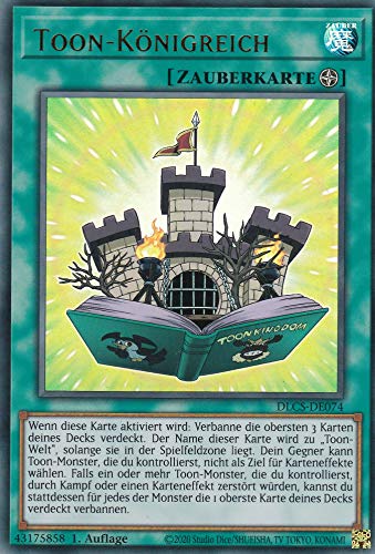 DLCS-DE074 Toon - König- Ultra Rare - Yugioh (1ª edición en alemán)