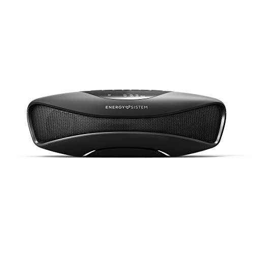 Energy Sistem Music Box BZ4+ Altavoz portatil Bluetooth Onyx Black (Bluetooth 5.0, TWS, 12 W, USB/SD, Audio-In, Manos Libres y Display) - Negro