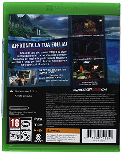 Far Cry 3 Classic - Classics - Xbox One [Importación italiana]