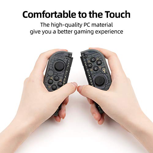 GeekShare Delgada Funda Protectora Compatible con Nintendo Switch y Joy con, Carcasa para Nintendo Switch-Absorción de Golpes y Antiarañazos-Estilo Egipcio