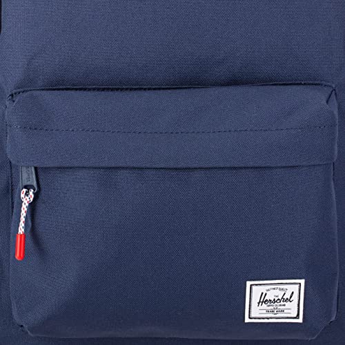 Herschel Classic - Mochila unisex para adultos, color azul marino, 24 L