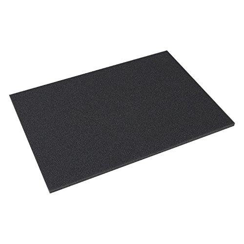 HMF 14510 Suelo de Espuma para Maletas de Herramientas, Modelismo, 440 x 320 mm, Tabletop, Altura: 10 mm