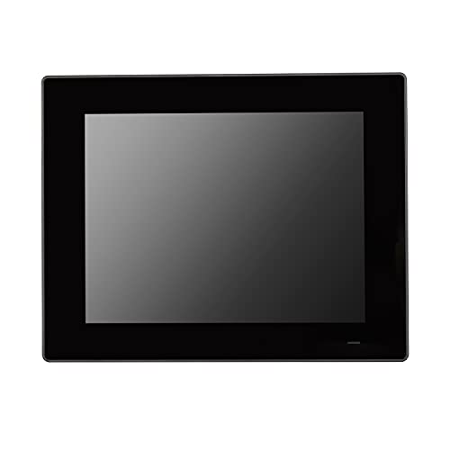 HUNSN 12.1" TFT XGA LED Industrial Panel PC, 10 Point Projected Capacitive Touch Screen, Intel J1800, Windows 7/10 / Linux Ubuntu, PW19, Front Panel IP65, 3COM, FANLESS, (4G RAM/64G SSD)