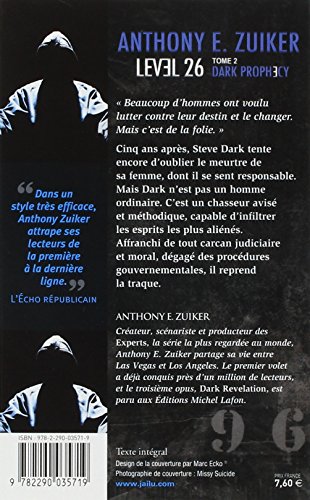 Level 26 (Tome 2-Dark prophecy) (J'ai lu Thriller)