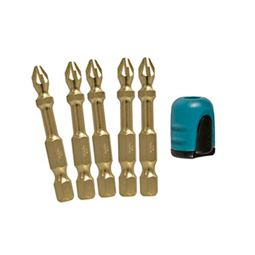 Makita B-42488 - Blíster de 5 puntas PH2 Impact Gold + Mag Boost