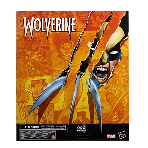 Marvel Legends Series Wolverine-Paquete de 5 Unidades, Incluye Omega Red, Cyber, Marvel'S Callisto, Jason Wyngarde, 13 Accesorios (Hasbro F11225S1)