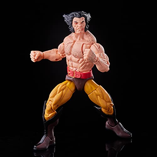 Marvel Legends Series Wolverine-Paquete de 5 Unidades, Incluye Omega Red, Cyber, Marvel'S Callisto, Jason Wyngarde, 13 Accesorios (Hasbro F11225S1)