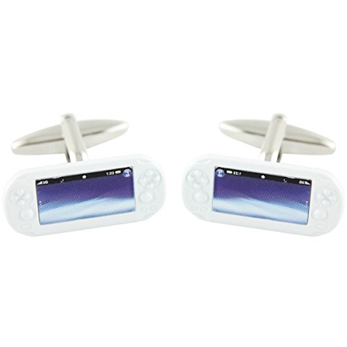 MasGemelos - Gemelos PSP Vita Blanco Cufflinks