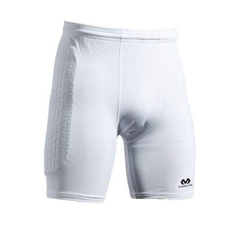 Mcdavid Hex Sliding Short, Unisex Adulto, Blanco, S