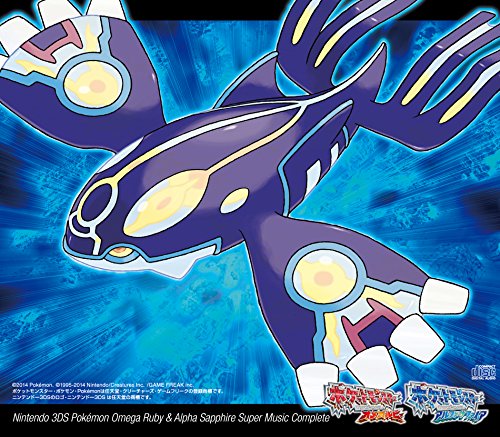 Nintendo 3DS Pokemon (Pocket Monsters) Omega Ruby, Alpha Sapphire Super Music Complete