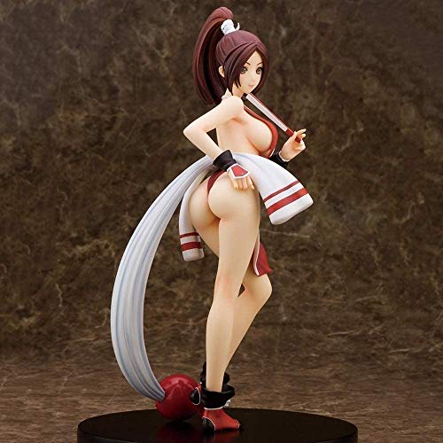 Nuevo Edición limitada Girl Mai Shiranui PVC Figuras de acción Juego KOF The King Of Fighters XIII Colección de figuras de anime Modelo Juguetes Escultura Figura Modelo Colección de escritorio Regalo