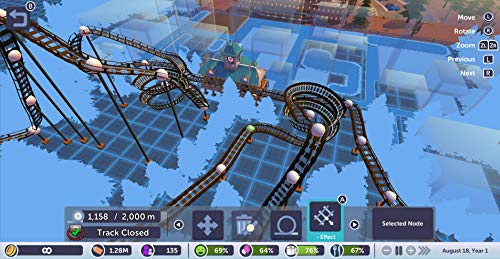 Oizumi Amuzio Roller Coaster Tycoon Adventures NINTENDO SWITCH REGION FREE JAPANESE VERSION [video game]