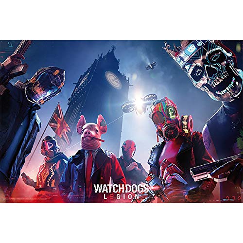 Póster Watch Dogs - Legion (91,5cm x 61cm)
