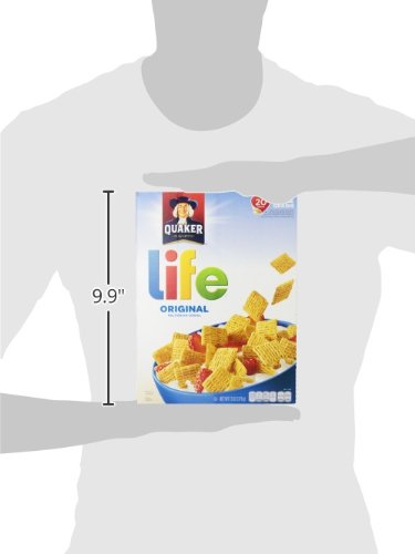 Quaker Life Cereal, Original, 13-Ounce Boxes (Pack of 4)