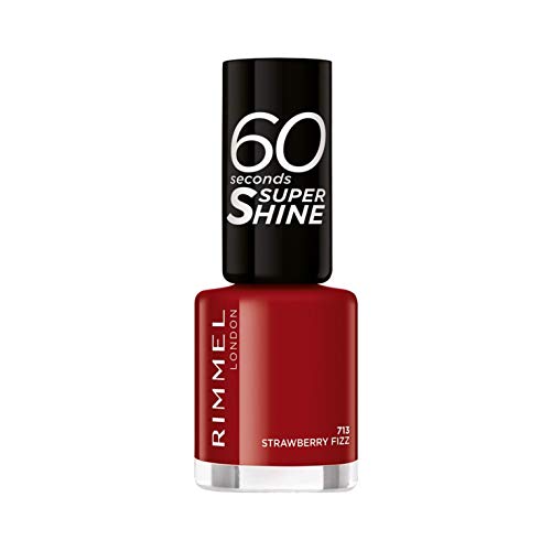 Rimmel London 60 Seconds Super Shine, #713 Strawberry Fizz