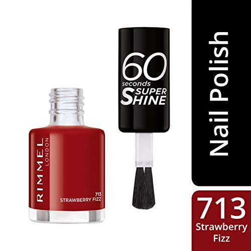 Rimmel London 60 Seconds Super Shine, #713 Strawberry Fizz